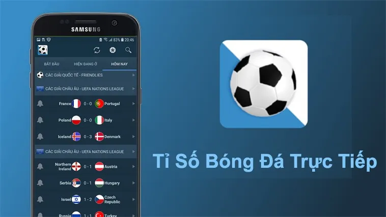 Tỷ Số Bóng Đá Hôm Nay Cập Nhật Chính Xác Từng Phút Từng Giải Đấu Lớn Nhỏ
